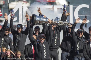 ORACLE TEAM USA Celebrates