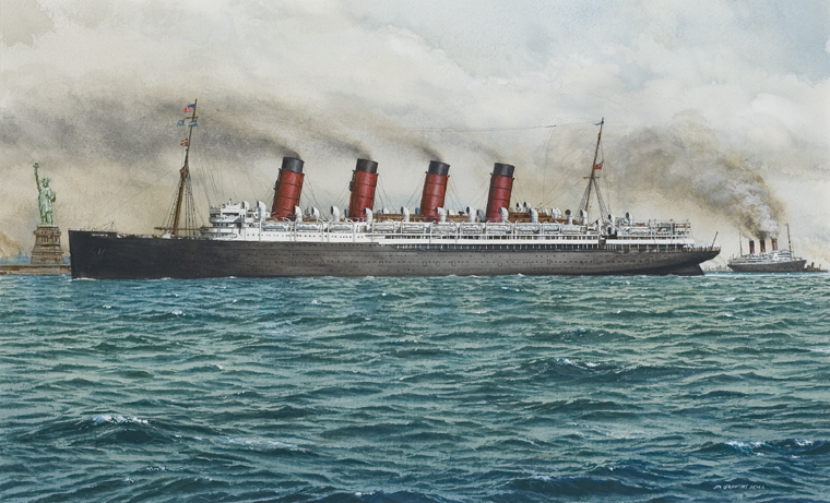 Griffiths-MAURITANIA_Departs New York