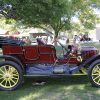 2018 featured vehicle is a 1910 Stanley Model 70 steam car, 2 cylinders, 20 HP. It is owned by John Linderman of Glastonbury, CT.