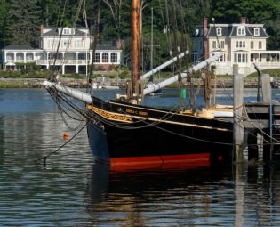 The 1866 Noank smack EMMA C. BERRY.