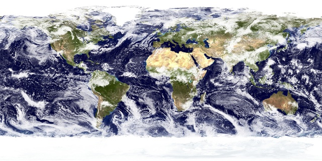 Satellite image of Earth