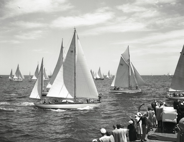 Start of 1950 Bermuda Race